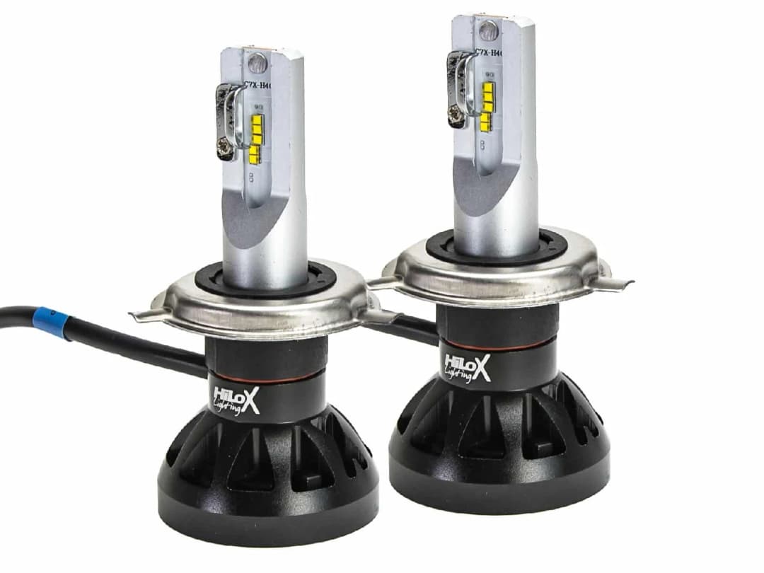 H4 XTR Black LED kit, 5700K, Hilox Performance, Duo