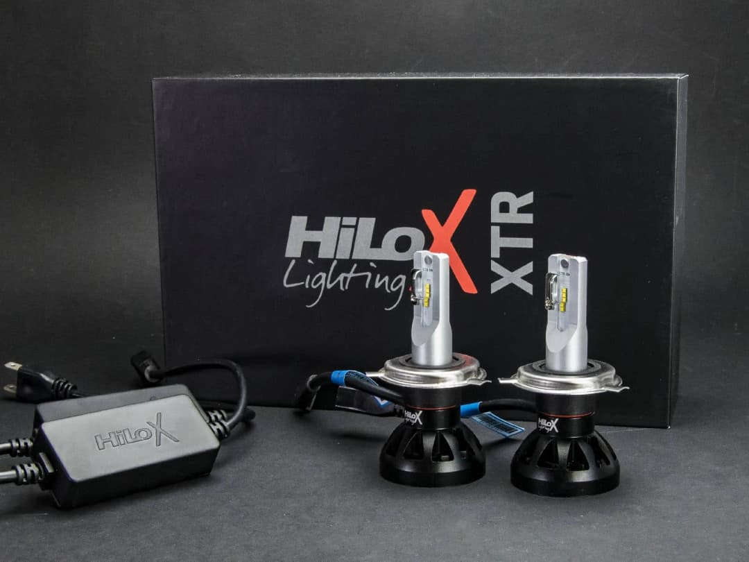 H4 XTR Black LED kit, 5700K, Hilox Evolution, Duo