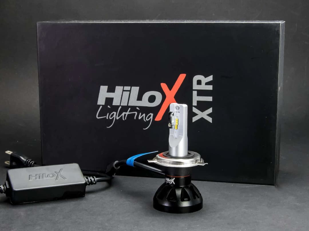 H4 XTR Black LED kit, 5700K, Hilox Evolution, Solo
