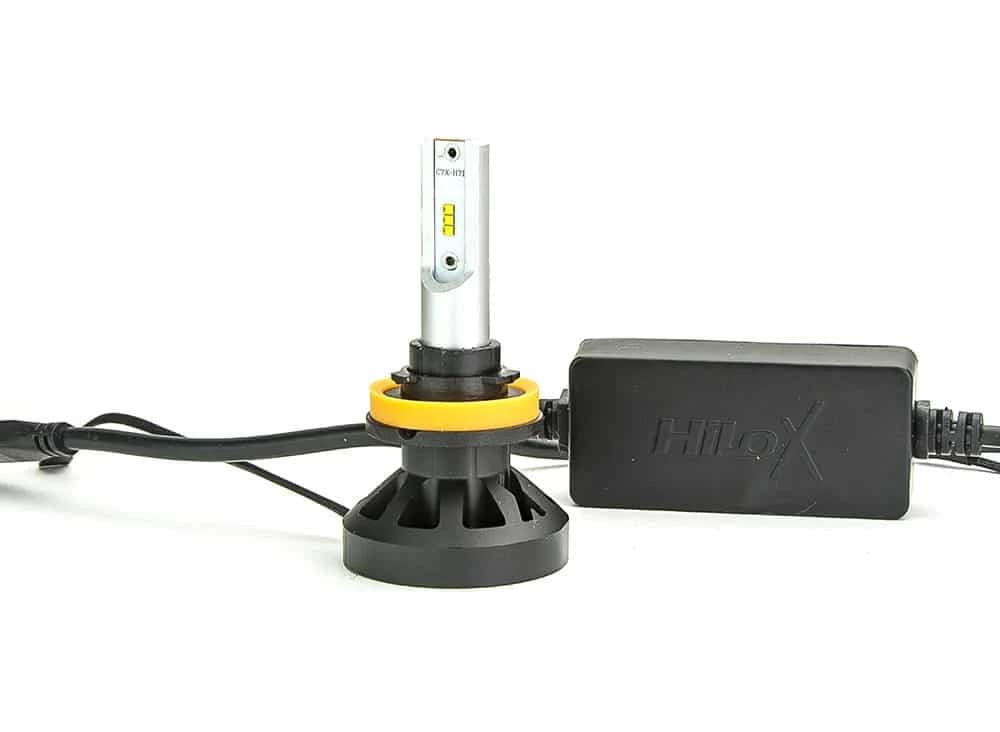 H8 XTR Black LED kit, 5700K, Hilox Performance, Solo