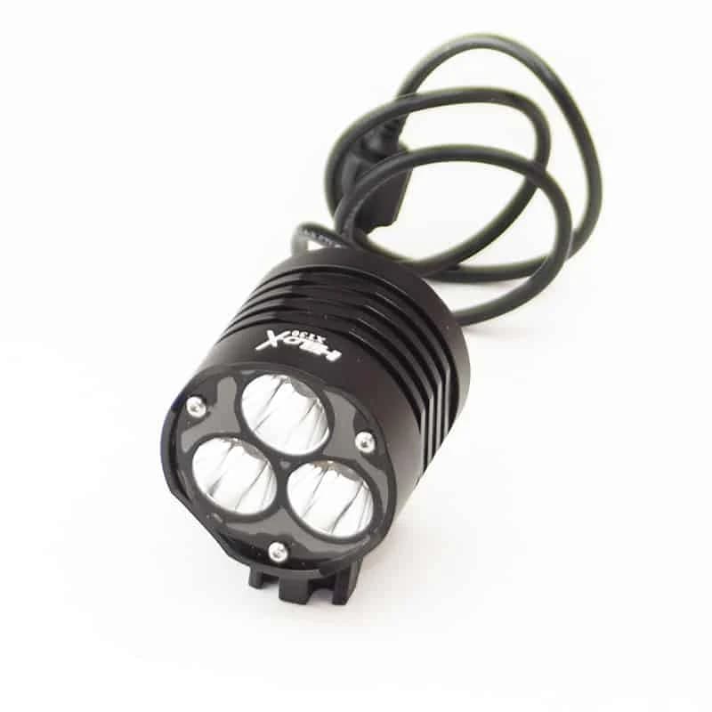 MTB Led Hilox HX3+ - Zwart
